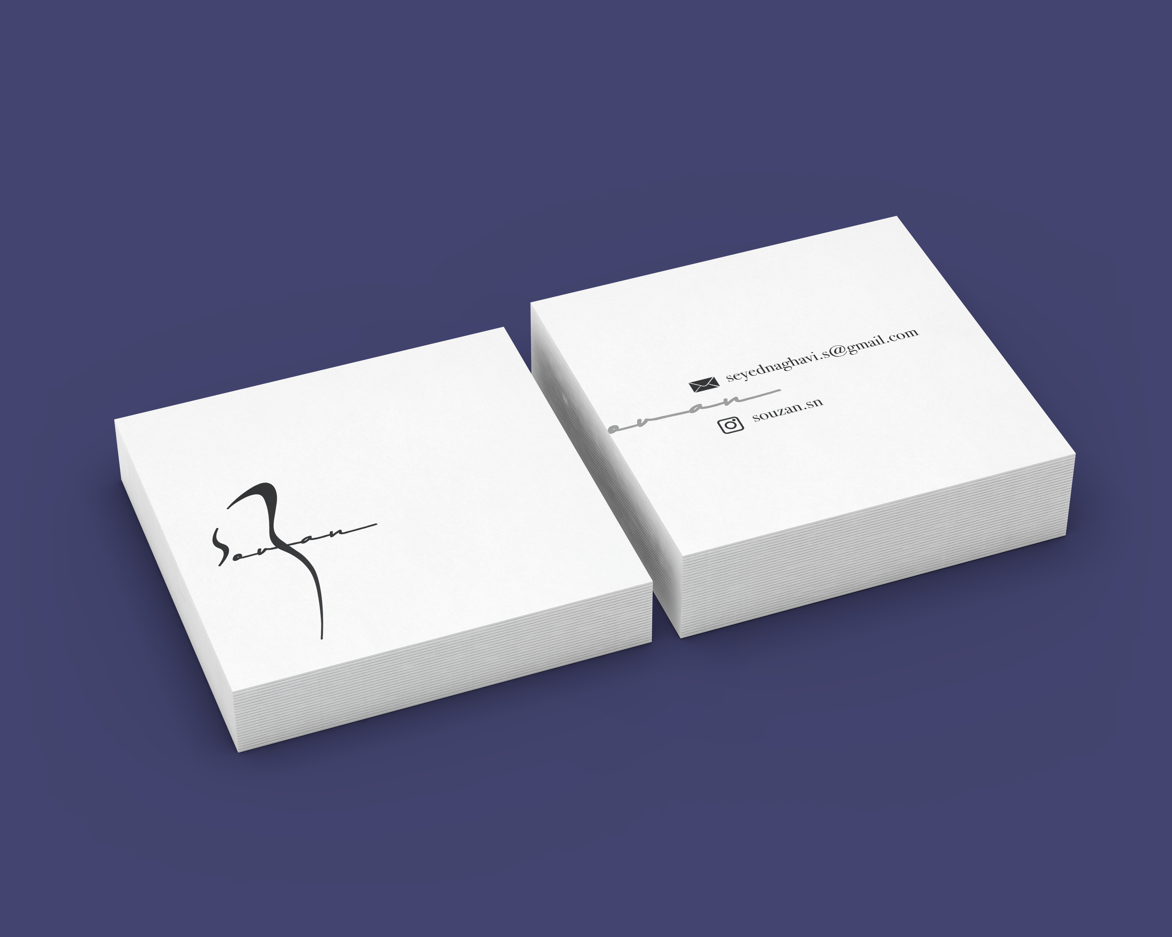 souzan business card